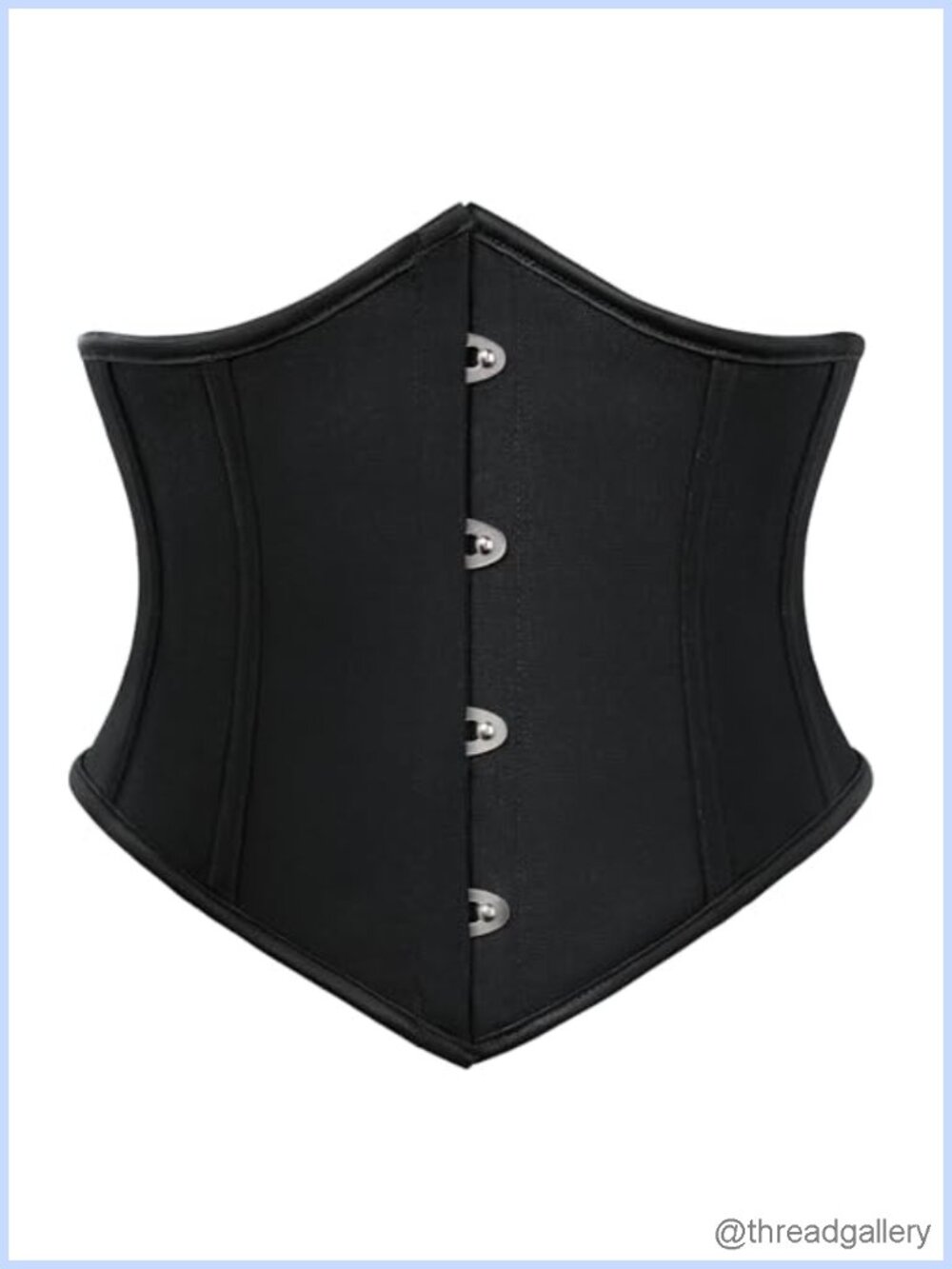 Wide Waist Lace Up Corset Belt Fishbone Renaissance Costume Accessory